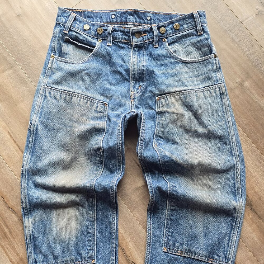 Vtg double knee pants USA